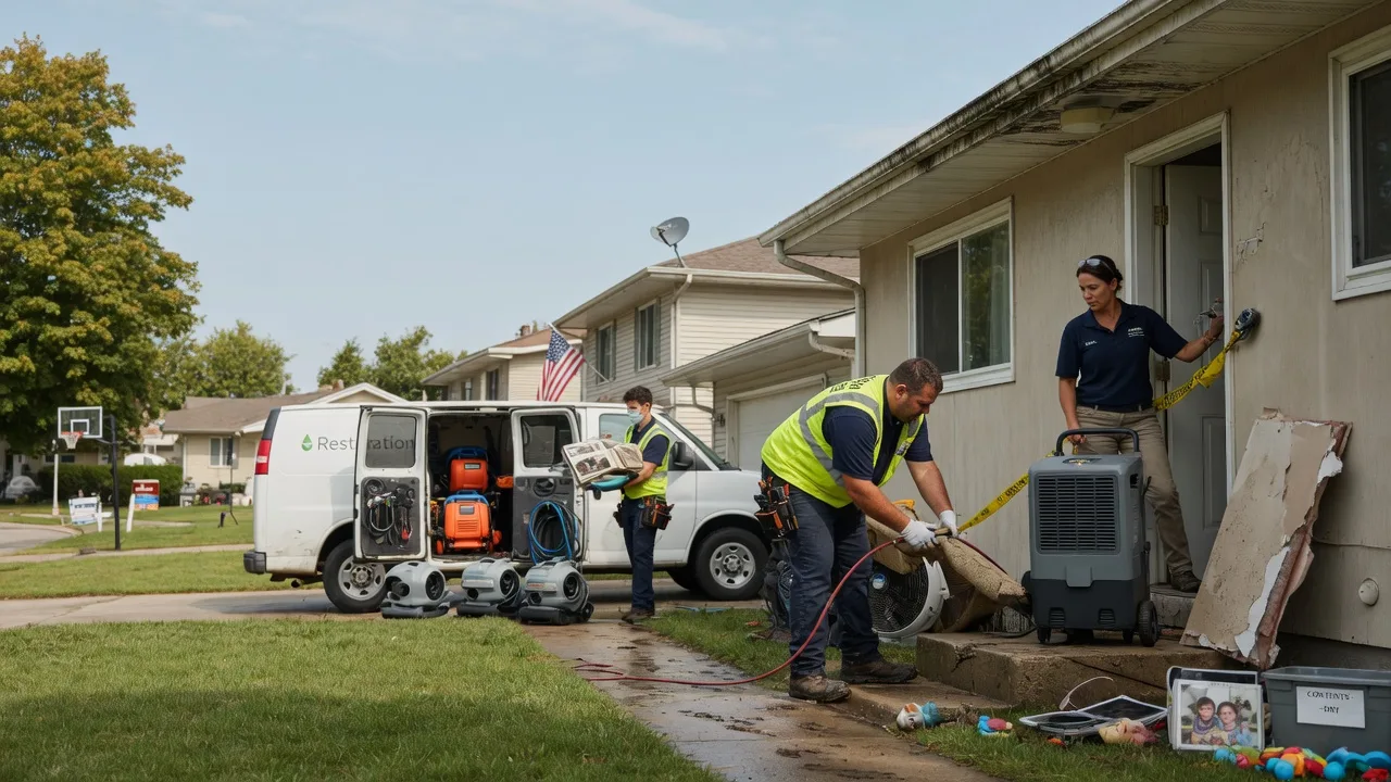 Water Damage Restoration in Prairie View, KS near me